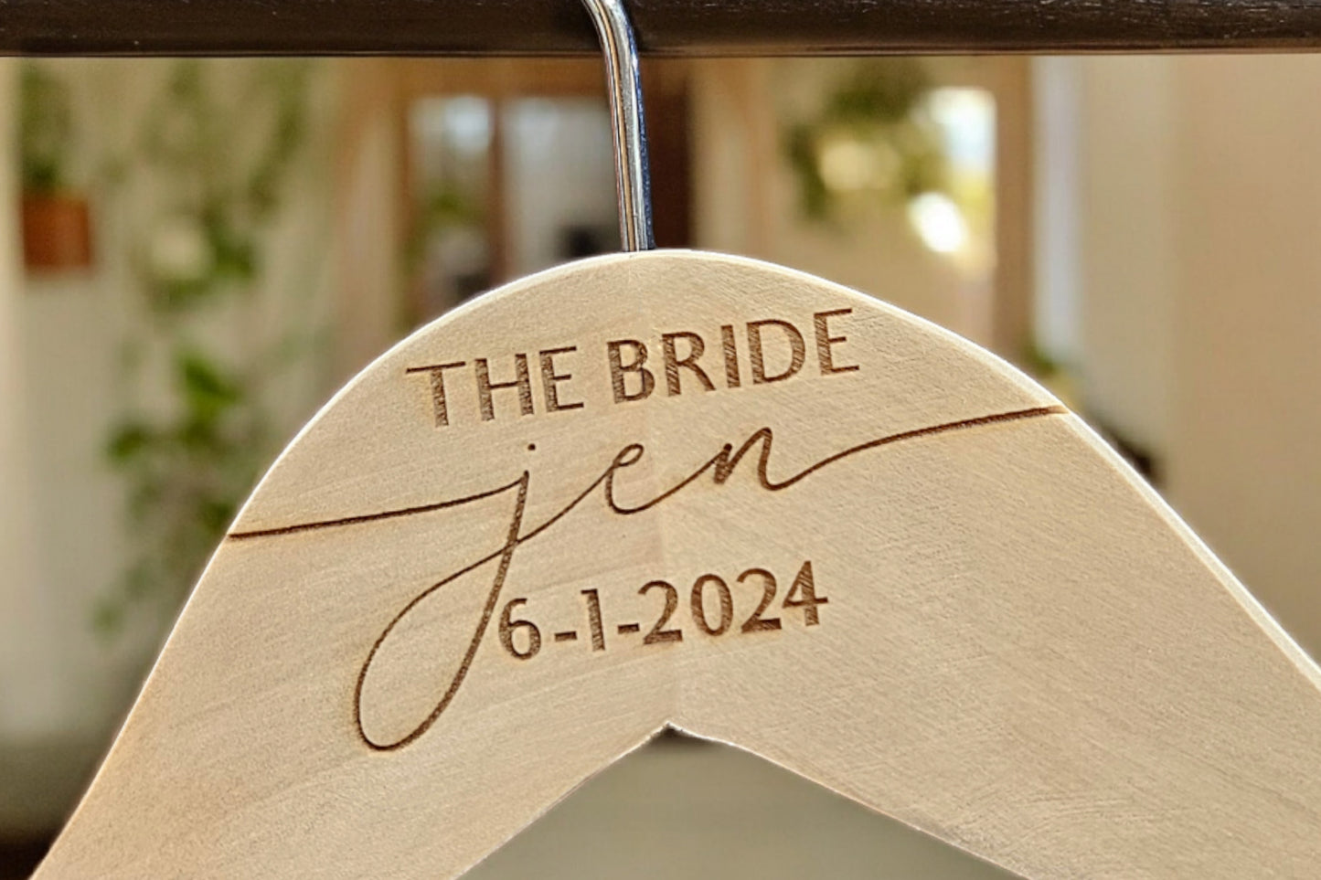 Wood Hanger - Dress hanger, clothes hanger