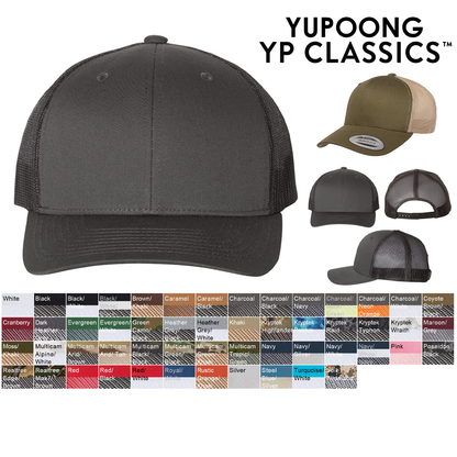 Yupoong YP Classics Retro trucker hat - Personalized