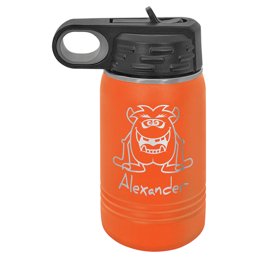 Polar Camel 12oz waterboottle for kids - custom engraved