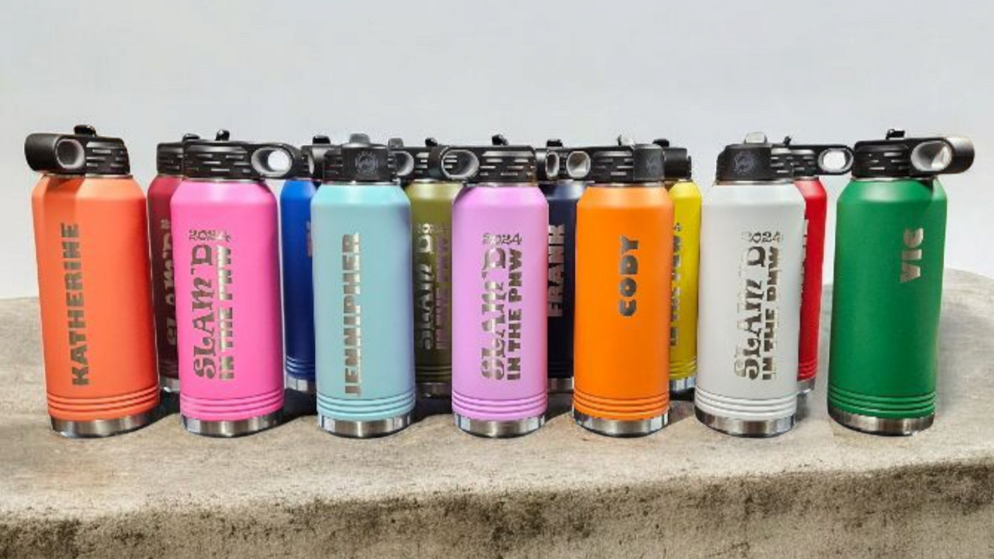 Polar Camel Water Bottle - custom engraved