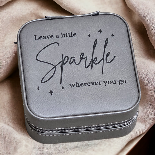 Travel size jewelry box