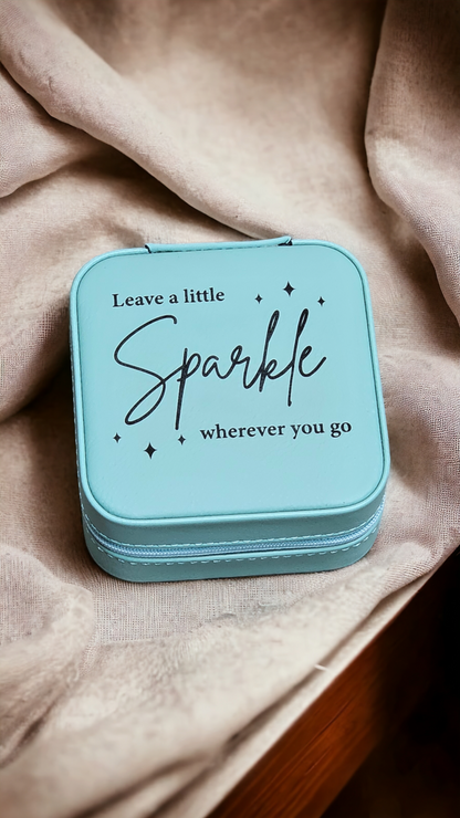 Travel size jewelry box